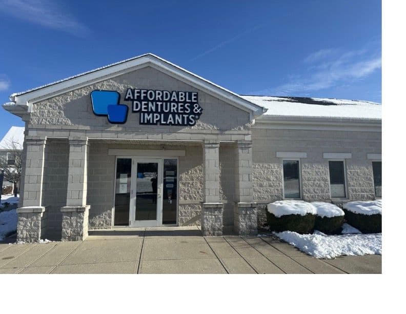 Exterior of Affordable Dentures & Implants in Columbus, OH