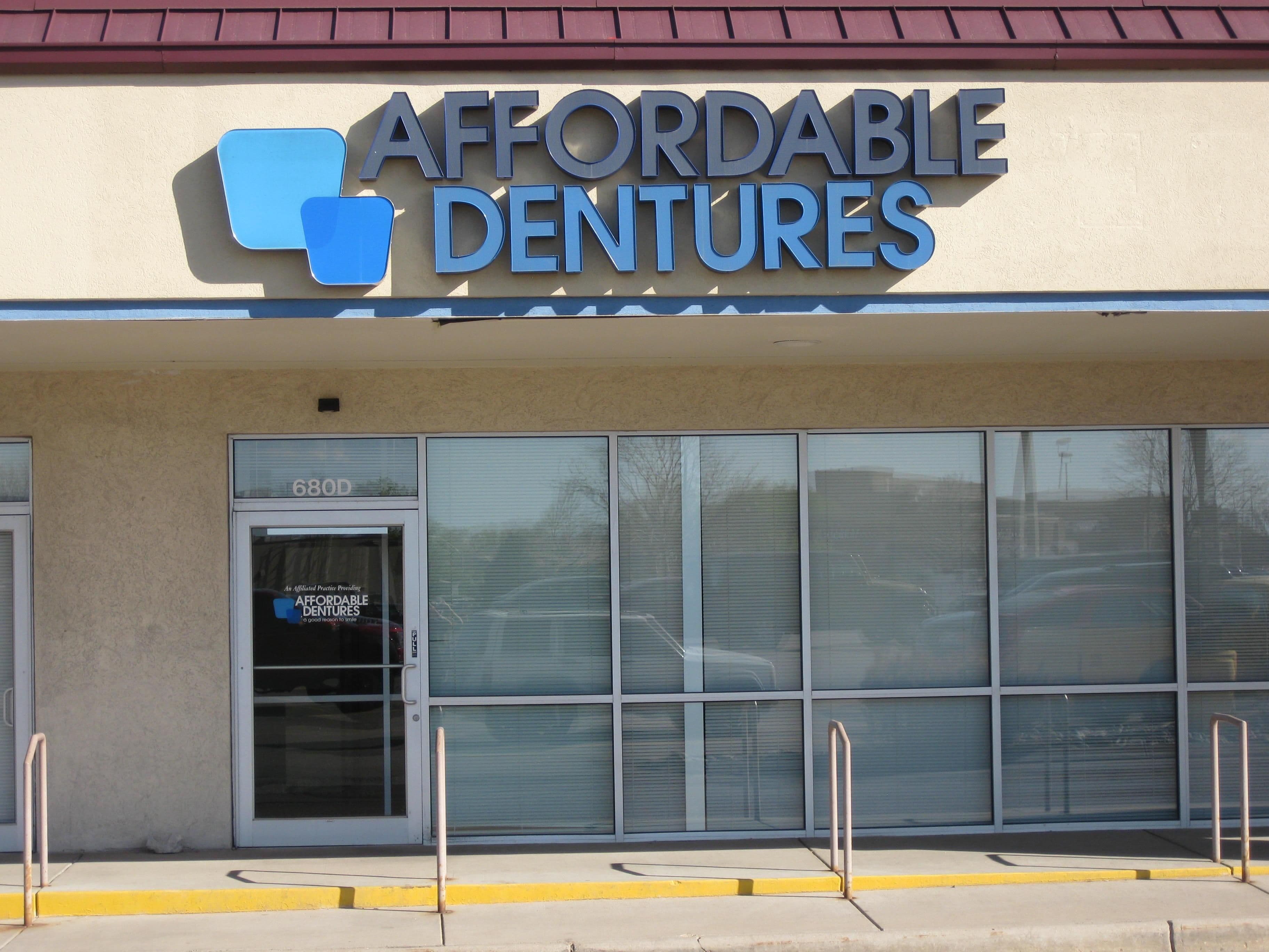 Exterior of Affordable Dentures & Implants in Northglenn, CO