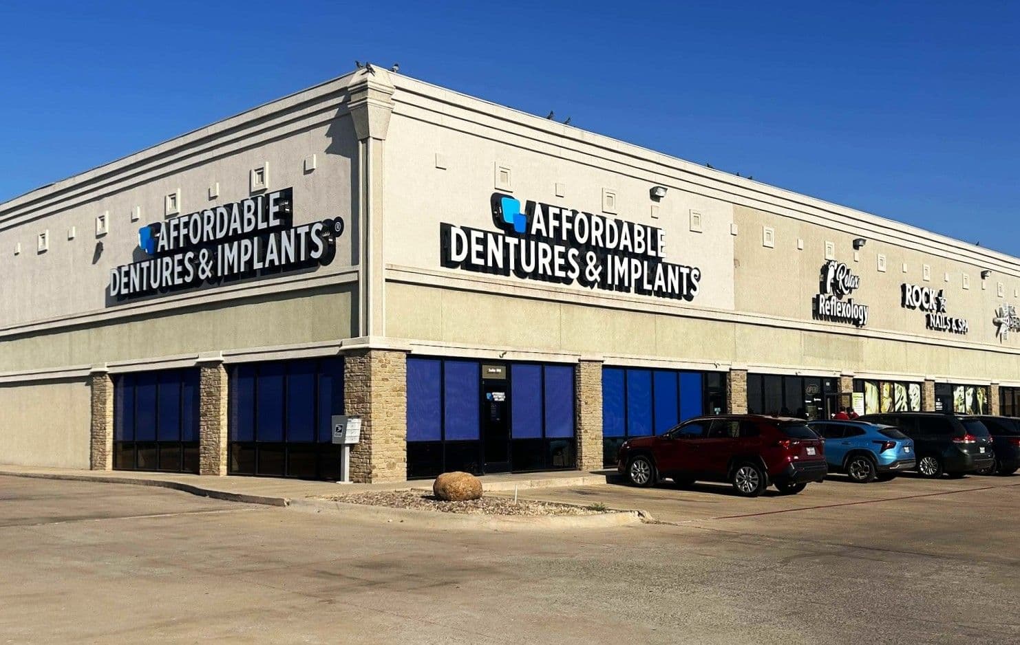 Exterior of Affordable Dentures & Implants in Wichita Falls, TX