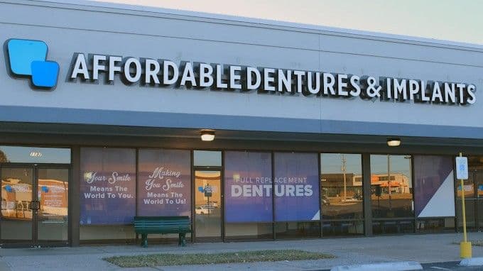 Exterior image of Affordable Dentures & Implants of Broken Arrow, Oklahoma