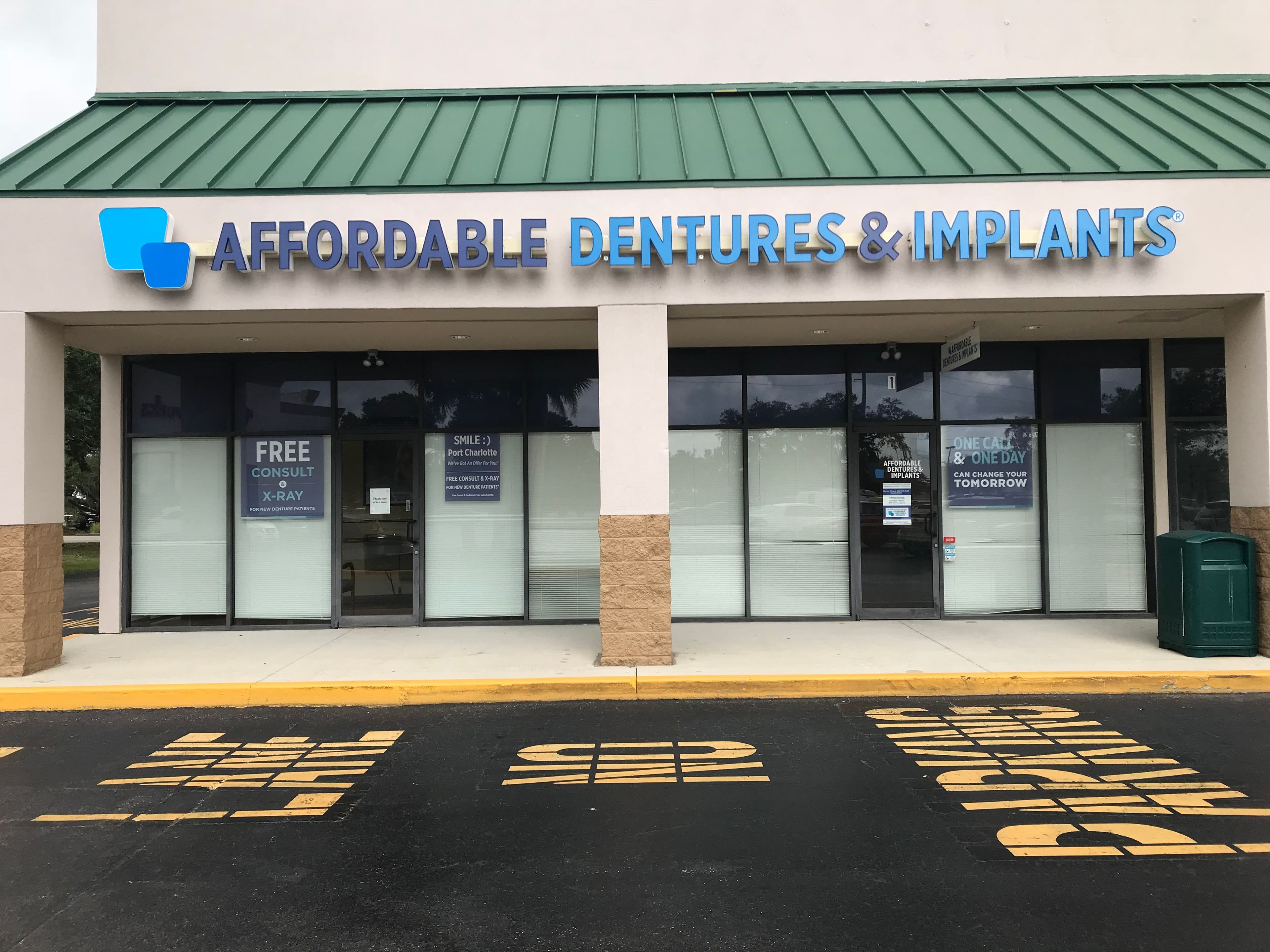 Exterior of Affordable Dentures & Implants in Port Charlotte FL