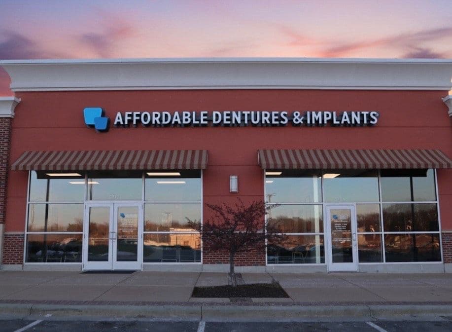 Exterior of Affordable Dentures & Implants in Kansas City, MO